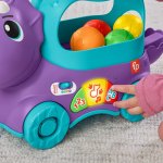 Fisher-Price Hrající Dino s vyskakujícími míčky CZ/SK/ENG/HU/PL HNR51 – Zboží Mobilmania