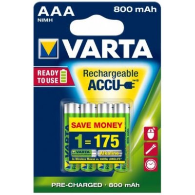 Varta AAA 800mAh 4ks 56703 101 404