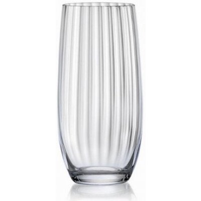 Bohemia Crystal Glass Sklenice na vodu Waterfall 25180 22 350 6 x 350 ml
