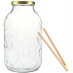 DURA HOME Sklenice s víčkem OVOCE + kleště pr. 100 5000ml – Sleviste.cz