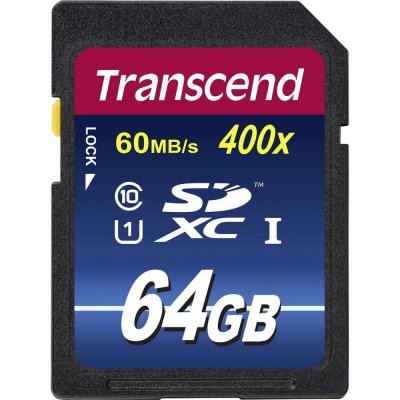 Transcend SDXC 64 GB UHS-I Premium TS64GSDU1 – Zbozi.Blesk.cz