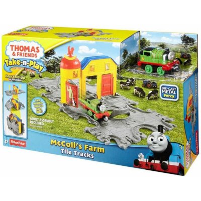 Mattel Fisher Price Tomášek a přátelé přenosná herní sada Percy na farmě DGJ74 – Zboží Dáma