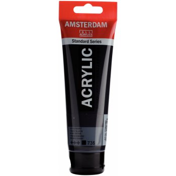 Amsterdam Standard akrylová barva 120 ml 735 Oxide Black