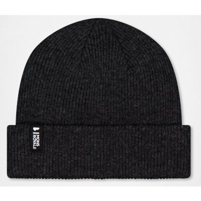 Mons Royale CHUNKY LOGGER MERINO BEANIE charcoal grey – Hledejceny.cz