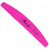 Pilník a leštidlo na modeláž nehtů MollyLac pilník na nechty infinity slim neon pink 180/180 loďka