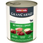 Animonda GranCarno Original Adult hovězí a jelení maso s jablky 6 x 0,8 kg – Zboží Mobilmania