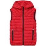 Glo Story Urban dětská lehká prošívaná vesta červená – Sleviste.cz