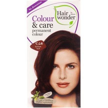 Hairwonder přírodní dlouhotrvající barva BIO červená Henna 5.64