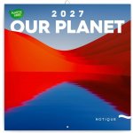 NOTIQUE poznámkový Naše Planeta 30 × 30 cm 2027 – Zboží Mobilmania