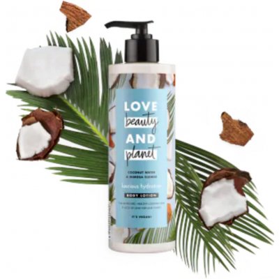 Love Beauty & Planet tělové mléko s kokosovou vodou a květy mimózy 100 ml