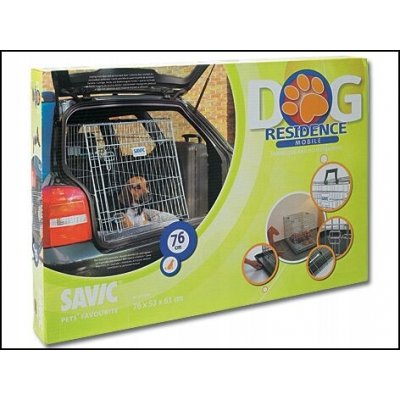 Savic Dog Residence Mobile Klec do auta zkosená 76 x 53 x 61 cm – Hledejceny.cz