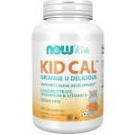 NOW Foods Kid Cal, Vápník, Hořčík a Vitamin D pro děti 100 pomerančových žvýkacích pastilek – Hledejceny.cz