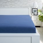 Xpose Jersey prostěradlo Exclusive tmavě modré 140x200 – Zboží Dáma