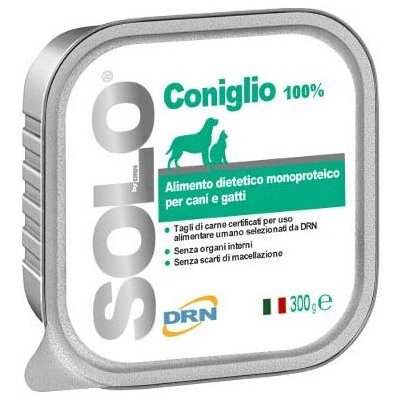 Solo Adult Dog 100% Coniglio králík 6 x 300 g – Zboží Mobilmania