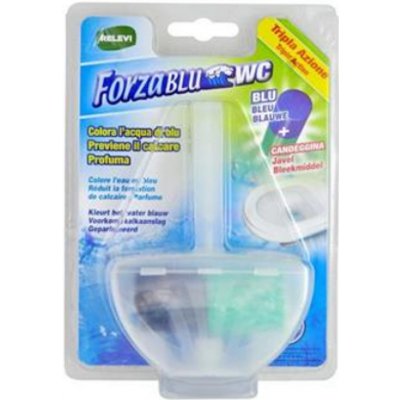 Relevi Forzablu Acqua Blu závěsný WC blok 2v1 s chlórem 40 g
