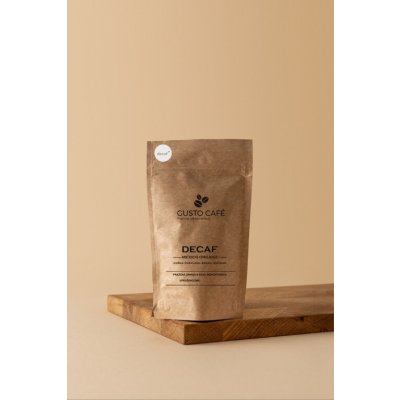 Rodinná pražírna Gusto Café Mexico Organic Decaf bezkofeinová zrnková 80 g – Hledejceny.cz