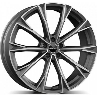 Racing Line TOTALE 10x22 5x120 ET20 machined gray matt | Zboží Auto