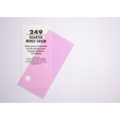 Chris James filtr na světlo v roli, 249 Quarter Minus Green – Zboží Živě