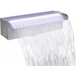 vidaXL bazénová fontána s LED nerez 30 cm – Zboží Dáma