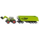 Siku Farmer Traktor s předním nakladačem a přívěsem 1:50 – Sleviste.cz