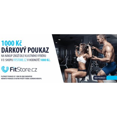 Fitness Innovations Dárkový poukaz na nákup v hodnotě 1000 Kč