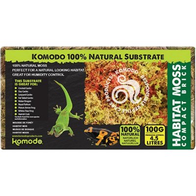 Komodo Habitat Moss 100 g – Zboží Mobilmania