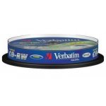 Verbatim CD-RW 700MB 12x, SERL, spindle, 10ks (43480) – Zboží Živě