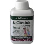 MedPharma L-Carnitin 500 mg+Inulin+Chrom 67 tablet – Hledejceny.cz
