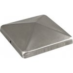 Kryt na dřevěný trám 120x120 mm, nerez | Zboží Auto