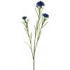 Květina Chrpa - Centaurea (spray) modrá 68 cm