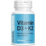 ALAVIS MAXIMA Vitamin D3+K2 60 kapslí – Hledejceny.cz