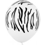 PartyDeco BALÓNKY latexové Zebra 30 cm – Zboží Dáma