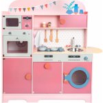 Small Foot Dřevěná kuchyňka Gourmet růžová – Zboží Dáma