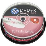 1/2 HP DVD+R 8,5GB 8x, cakebox, 10ks (DRE00060-3) – Zboží Živě