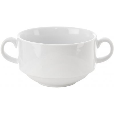 Orion 129842 Porcelánová polévková bílá miska Mona 10,5 cm – Zbozi.Blesk.cz