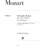 W.A. Mozart Serenade In B Flat K.361 Gran Partita noty na hoboj klarinet basetový a lesní roh fagot kontrabas