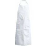 Kariban Zástěra s laclem K885 White – Hledejceny.cz