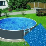 Planet Pool náhradní fólie Waves pro bazén 3,6 x 0,92 m – Zboží Mobilmania