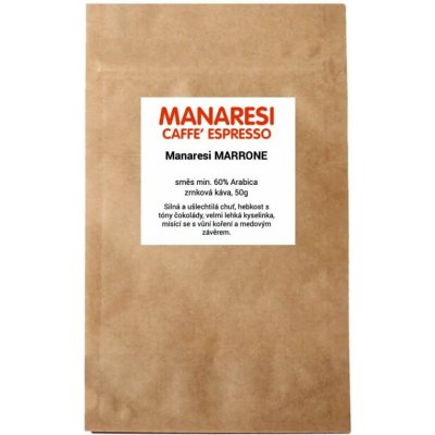 Manaresi Vzorek Marrone zrnková 50 g – Hledejceny.cz