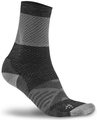 Craft XC Warm Socks Asphalt ponožky šedá/antracitová