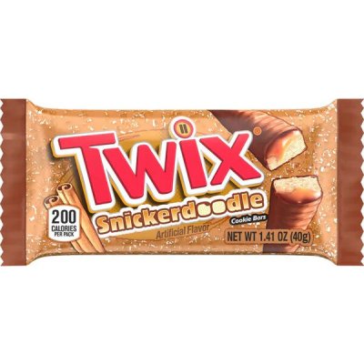 Twix Snickerdoodle sušenky s náplní s příchutí karamelu a skořice 40 g – Zbozi.Blesk.cz