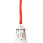 Vánoční porcelánová ozdoba mini zvoneček, Kouzelník, Vánoční radovánky 2025, 7 cm, Rosenthal – Hledejceny.cz