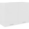 VidaXL Horní skříňka bílá 80 x 31 x 60 cm dřevotříska
