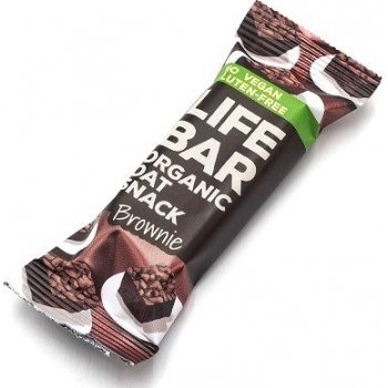LIFEFOOD Tyčinka Lifebar Oat snack s lískovými oříšky a čokoládou BIO 40 g