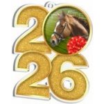 Poháry Bauer Akrylátová medaile MDA2026M31 Jezdectví – Sleviste.cz