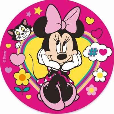 Jedlý papír MINNIE - LÁSKA ● Určení: Obrázek na dort – Hledejceny.cz