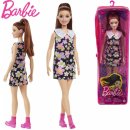 Barbie Modelka šaty se sedmikráskami