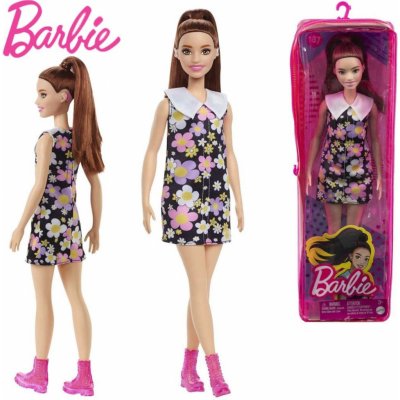 Barbie Modelka šaty se sedmikráskami – Zboží Mobilmania
