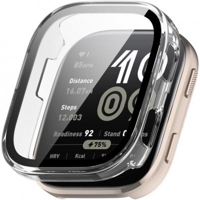 VSECHNONAMOBIL 108023 PC FULL COVER Plastový kryt se sklem pro Amazfit Bip 6 průhledný – Zboží Živě