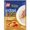 Instantní jídlo Fit Sypká rýžová kaše s kousky karamelu a s plátky mandlí 60 g